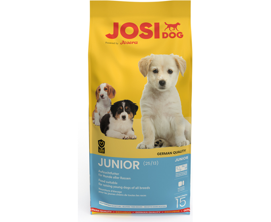 Josera Petfood Josera P suņiem JosiDog Junior 15 kg