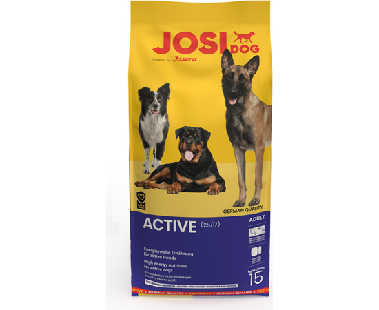 Josera Petfood Josera P suņiem JosiDog Active 15 kg