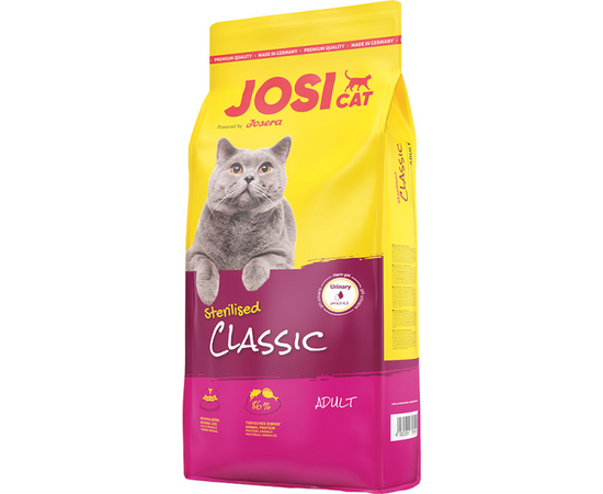 Josera Petfood Josera P kaķiem JosiCat Sterilised Classic 10 kg