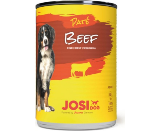 Josera Petfood Konservi JOSERA JosiDog Pate Beef 400 g