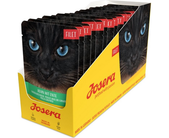 Josera Petfood Konservi JOSERA kaķiem FILEJA Chicken with Duck 70 g, 2 image