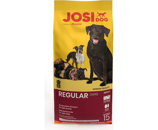 Josera Petfood Josera P suņiem JosiDog Regular 15 kg