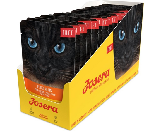 Josera Petfood Konservi JOSERA kaķiem FILEJA Pure Chicken 70 g