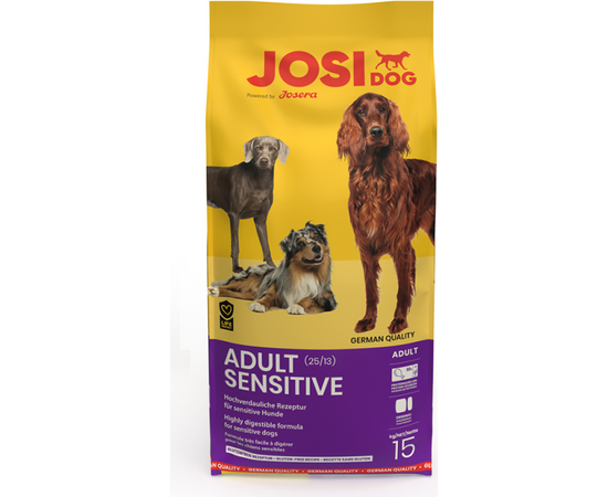Josera Petfood Josera P suņiem JosiDog Adult Sensitive 15 kg