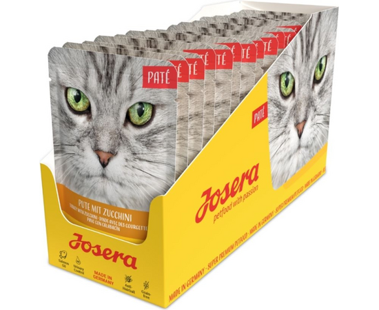 Josera Petfood Konservi JOSERA kaķiem PASTĒTE Turkey with Zucchini 85 g, 2 image