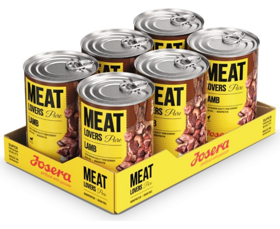 Josera Petfood Konservi JOSERA suņiem Meat Lovers Pure Lamb 800 g, 2 image