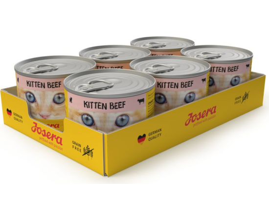 Josera Petfood Konservi Josera wet Kitten Beef 200 g