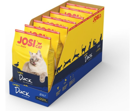 Josera Petfood Josera P kaķiem JosiCat Crispy Duck 650 g, 2 image