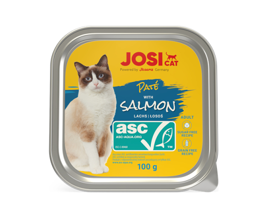 Josera Petfood Konservi JOSERA JosiCat Laša gaļas pastēte ASC 100 g Alu