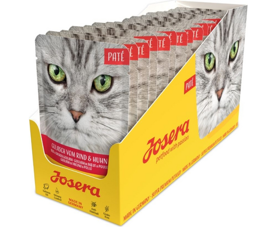 Josera Petfood Konservi JOSERA kaķiem PASTĒTE Beef&Chicken Goulash 85 g, 2 image