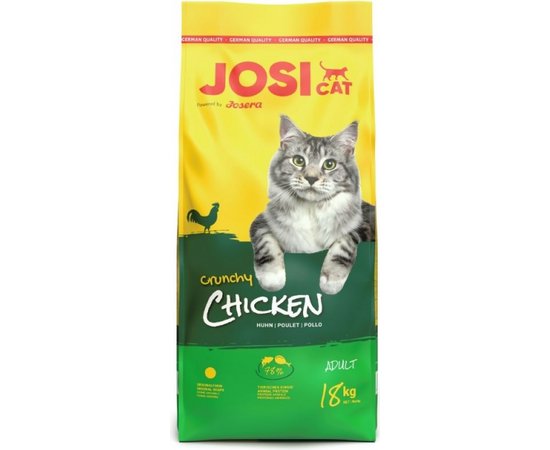 Josera Petfood Josera P kaķiem JosiCat Crunchy Chicken 18 kg