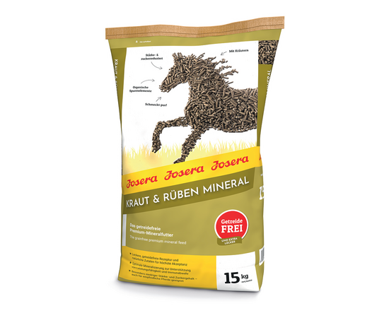 Josera Petfood Josera zirgiem Kraut & Ruben Mineral 15 kg