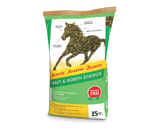 Josera Petfood Josera zirgiem Kraut & Ruben Energie 15 kg
