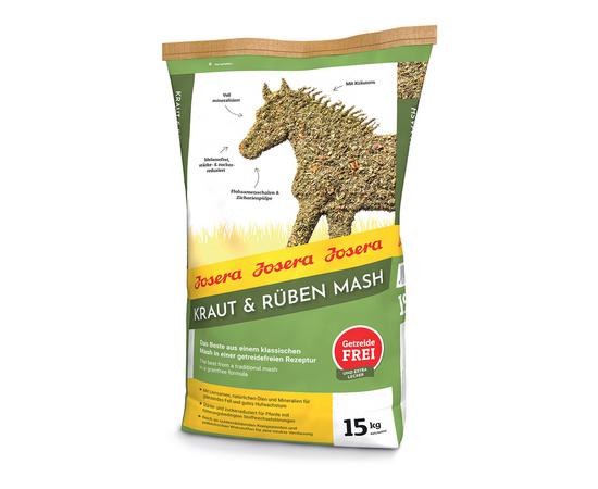 Josera Petfood Josera zirgiem Kraut & Ruben Mash 15 kg