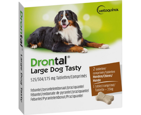 Vetoquinol Drontal Dog Flavour XL tbl. N2*