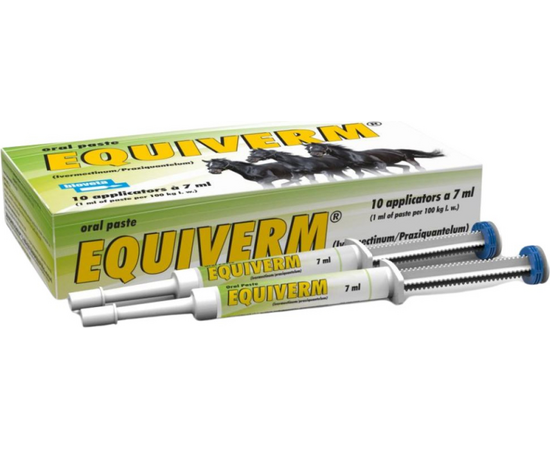 Bioveta EQUIVERM PLUS 18.7 mg/g + 140.3 mg/g 7.49 g pasta N10*
