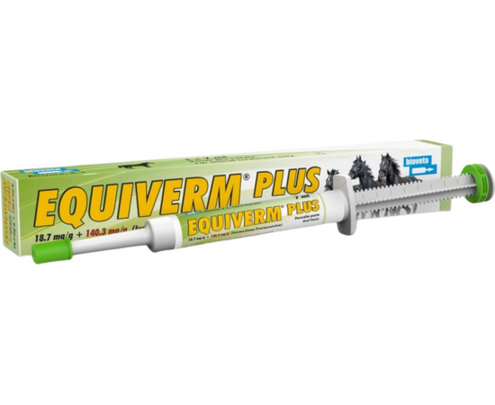 Bioveta EQUIVERM PLUS 18.7 mg/g + 140.3 mg/g 7.49 g pasta N1*
