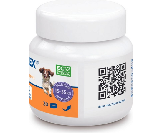 Virbac Movoflex M suņiem 15-35 kg 4g košļ. tbl. N30, 2 image