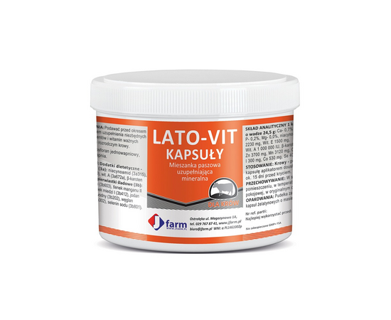 Jfarm JF Lato-Vit kapsulas 24.5 g N9