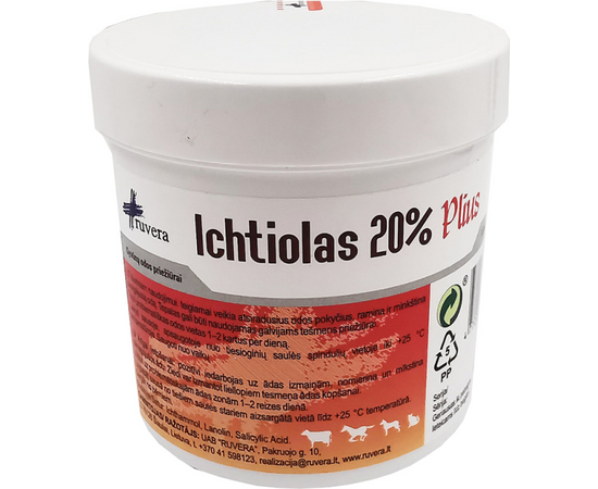 Ruvera Ichtiolas 20 % Plus 200 g