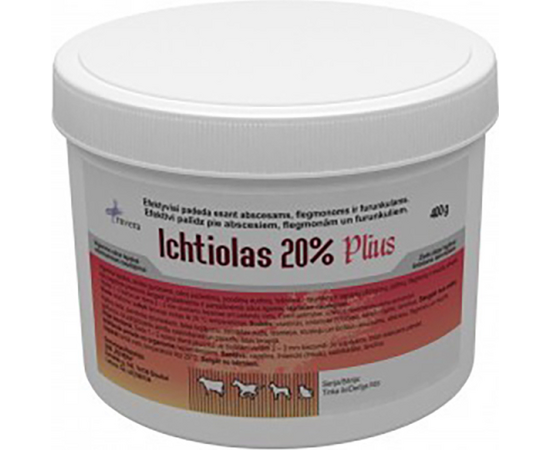 Ruvera Ichtiolas 20 % Plus 400 g, 2 image
