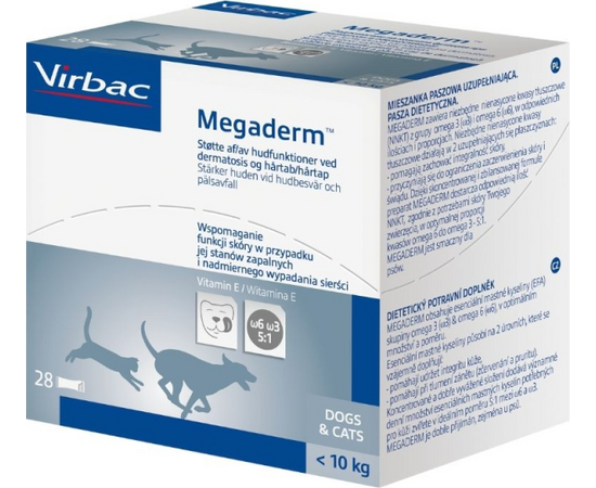 Virbac Megaderm II Mono kaķi/suņi līdz 10 kg 4 ml N28 (Virbac)