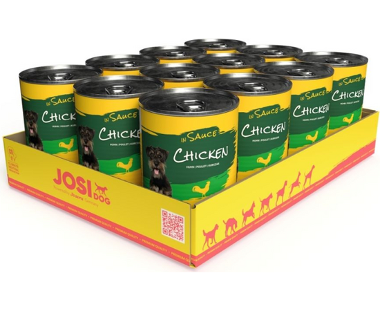Josera Petfood Konservi JOSERA JosiDog Chicken in sauce 415 g, 2 image
