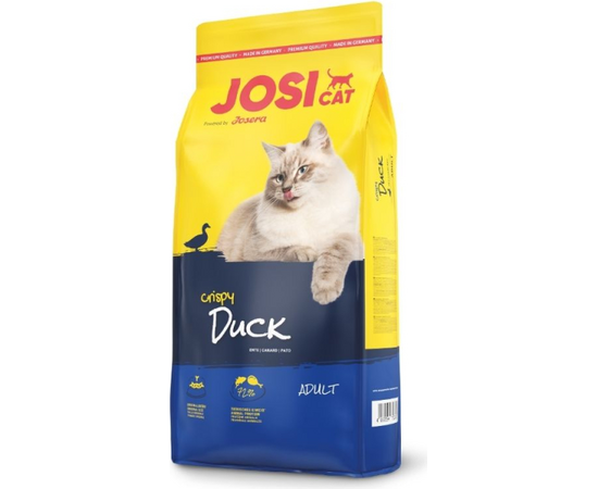 Josera Petfood Josera P kaķiem JosiCat Crispy Duck 1.9 kg
