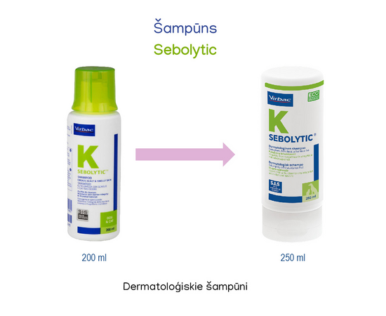 Virbac Sebolytic SS.G Šampūns 250 ml (Virbac)