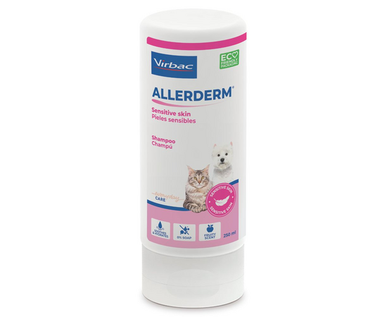 Virbac Allerderm šampūns jutīgai ādai 250 ml (Virbac)