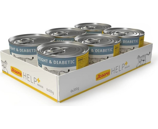 Josera Petfood Konservi Josera HELP Weight&Diabetic Cat wet 200 g, 2 image