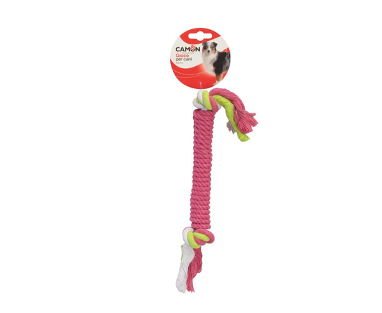 Rotaļlieta suņiem - poliestra un virves priekšmets 36cm