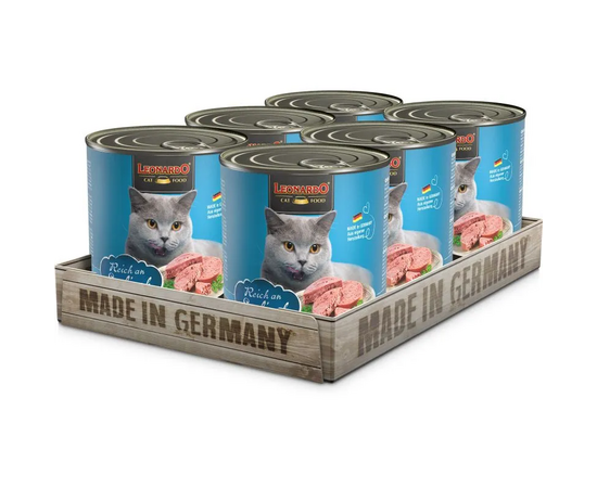 Leonardo Fish 800gr - Kaķu konservi ar zivi, 3 image