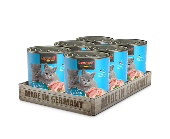 Leonardo Kitten 800gr - Konservi kaķēniem ar vistu, 4 image