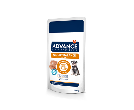ADVANCE VETERINARY DIETS DOG WEIGHT BALANCE 150G - КОНСЕРВЫ ДЛЯ СОБАК ДЛЯ КОНТРОЛЯ ВЕСА