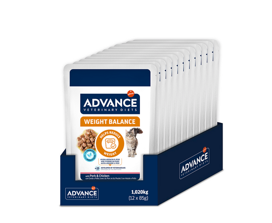 ADVANCE VETERINARY DIETS CAT WEIGHT BALANCE 85G - КОНСЕРВЫ ДЛЯ КОШЕК ДЛЯ КОНТРОЛЯ ВЕСА, изображение 3