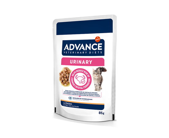 ADVANCE VETERINARY DIETS CAT URINARY 85G - КОНСЕРВЫ ДЛЯ КОШЕК ДЛЯ ЗДОРОВЬЯ МОЧЕВЫВОДЯЩИХ ПУТЕЙ