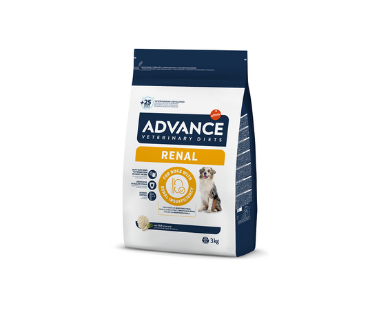 ADVANCE VET DOG RENAL 3KG - ДЛЯ СОБАК С НАРУШЕНИЯМИ РАБОТЫ ПОЧЕК