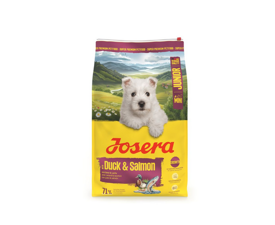 Josera Petfood Josera SP suņiem Mini Junior with Duck&Salmon 10 kg (MiniJunior)