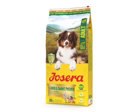 Josera Petfood Josera SP suņiem A/S Adult with Lamb&Sweet Potato 12.5 kg (Lamb&Batate)