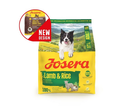 Josera Petfood Josera SP suņiem A/S Adult with Lamb&Rice 12.5 kg