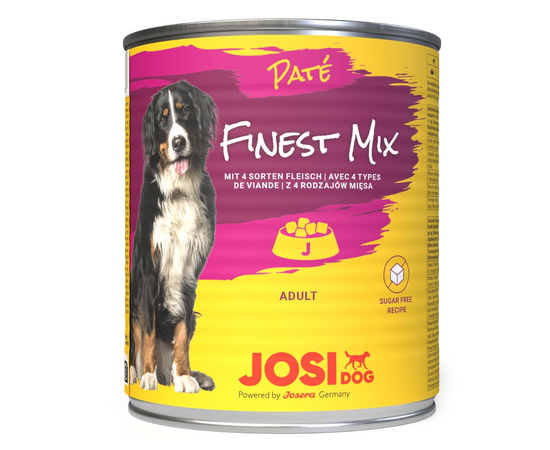 Josera Petfood Konservi JOSERA JosiDog Pate Finest Mix 800 g
