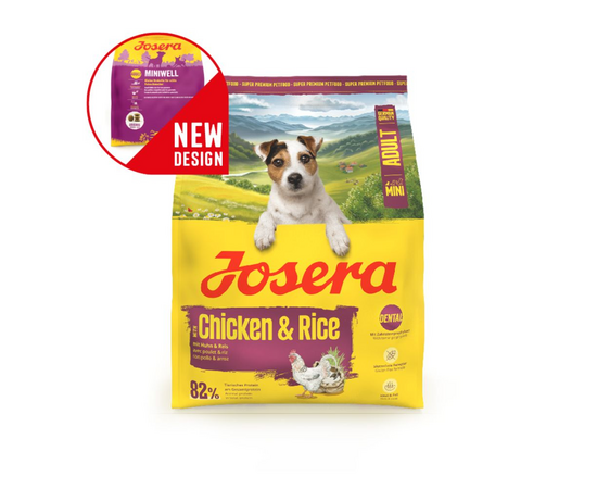 Josera Petfood Josera SP suņiem Mini Adult with Chicken&Rice 3 kg (Miniwell)