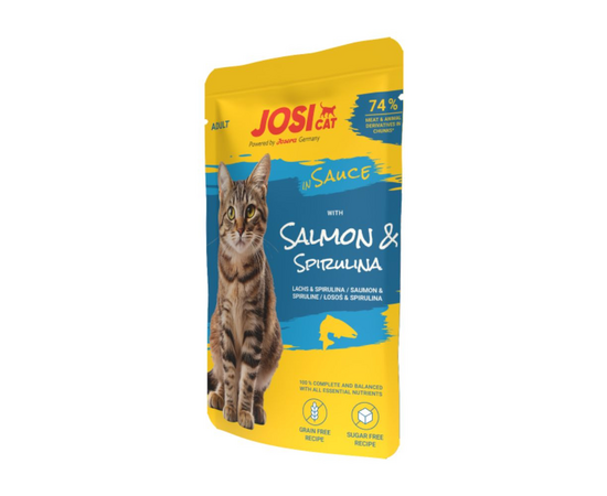 Josera Petfood Konservi JOSERA JosiCat with Salmon in Sauce 85 g