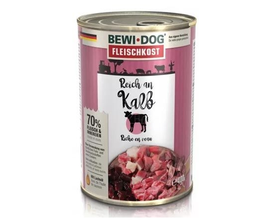 Bewi Dog rich in veal 800gr - Pieaugušiem suņiem ar teļa gaļu [CLONE]