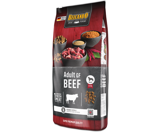 BELCANDO ADULT GF BEEF 12.5KG - BEZGRAUDU SAUSĀ BARĪBA AR LIELLOPU GAĻU, 3 image