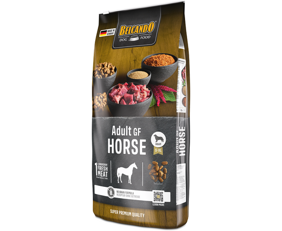 BELCANDO ADULT GF HORSE 12.5KG - BEZGRAUDU SAUSĀ BARĪBA AR ZIRGA GAĻU, 3 image