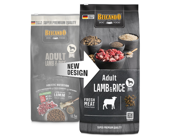 BELCANDO LAMB&RICE 12.5KG - Для собак всех пород (ягненок и рис), изображение 2