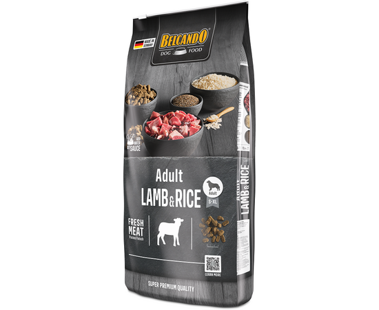 BELCANDO LAMB&RICE 12.5KG - Для собак всех пород (ягненок и рис), изображение 3