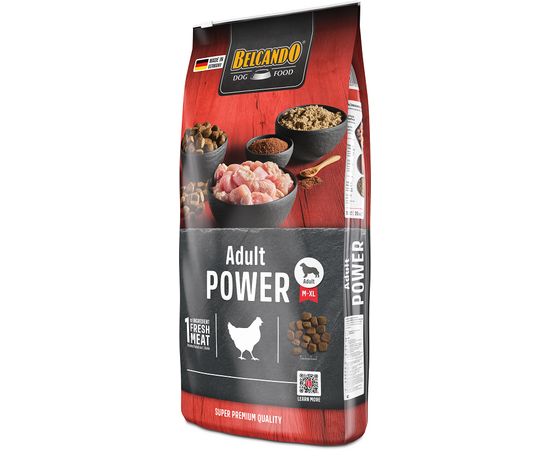 BELCANDO ADULT POWER 12.5KG - Sausā barība pieaugušiem suņiem ar augstu aktivitātes līmeni, 3 image